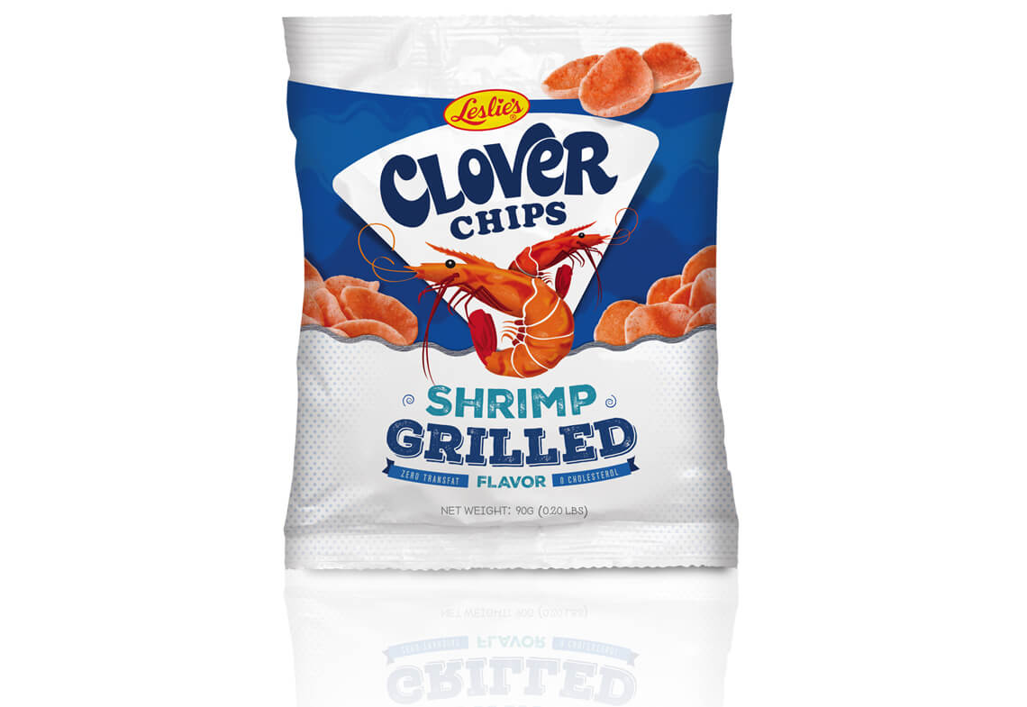 LESLIE CLOVER SHRIMP PACKAGING