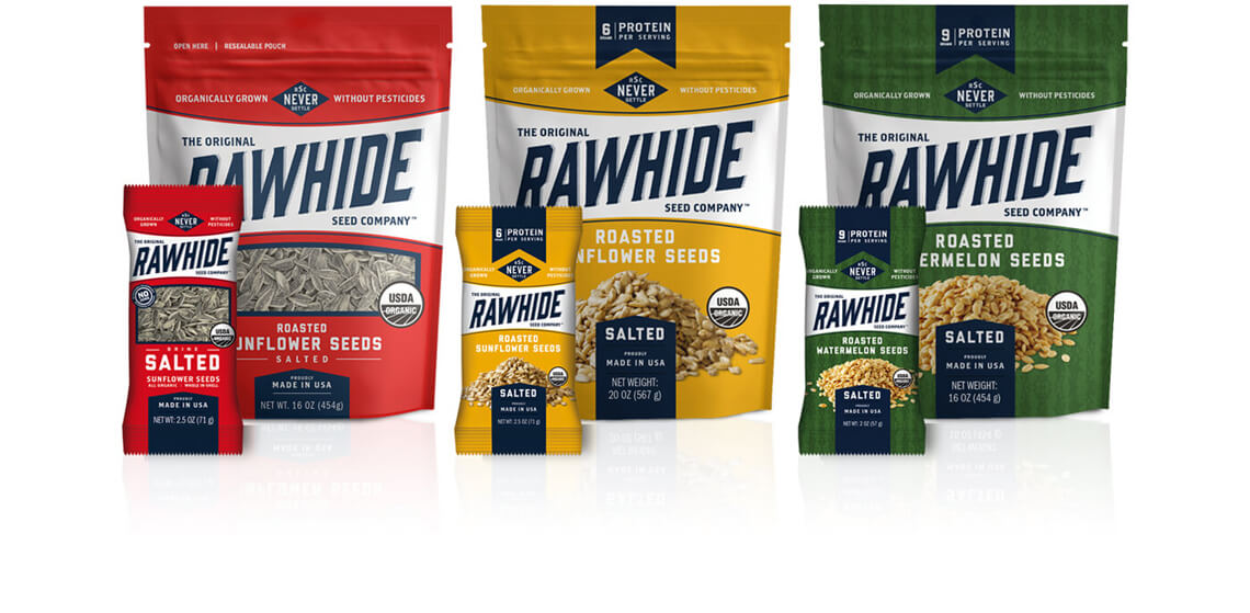 RAWHIDE RAW SEEDS PACKAGING