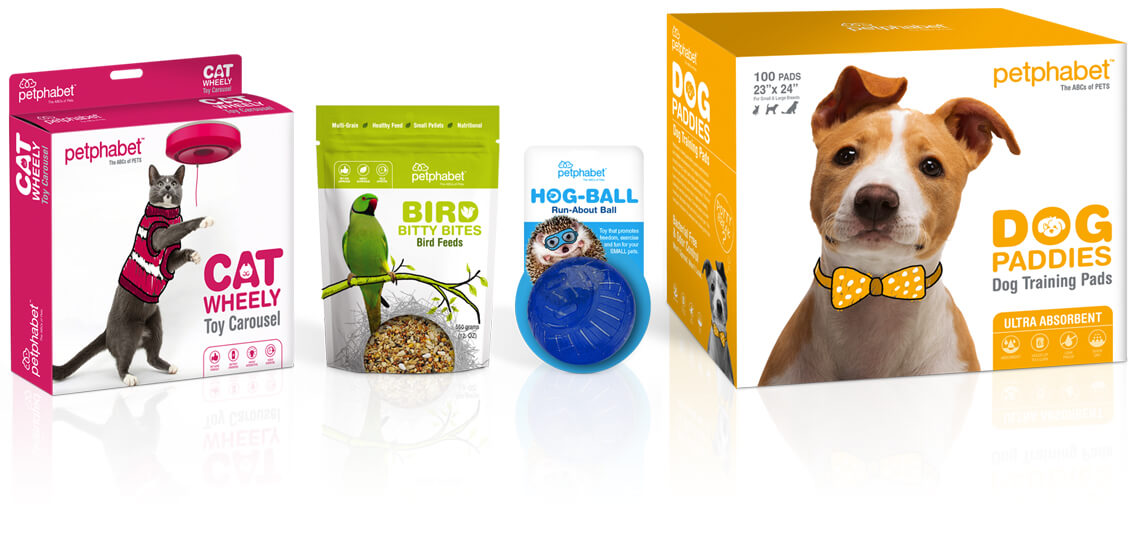 PETPHABET PET PRODUCTS PACKAGING