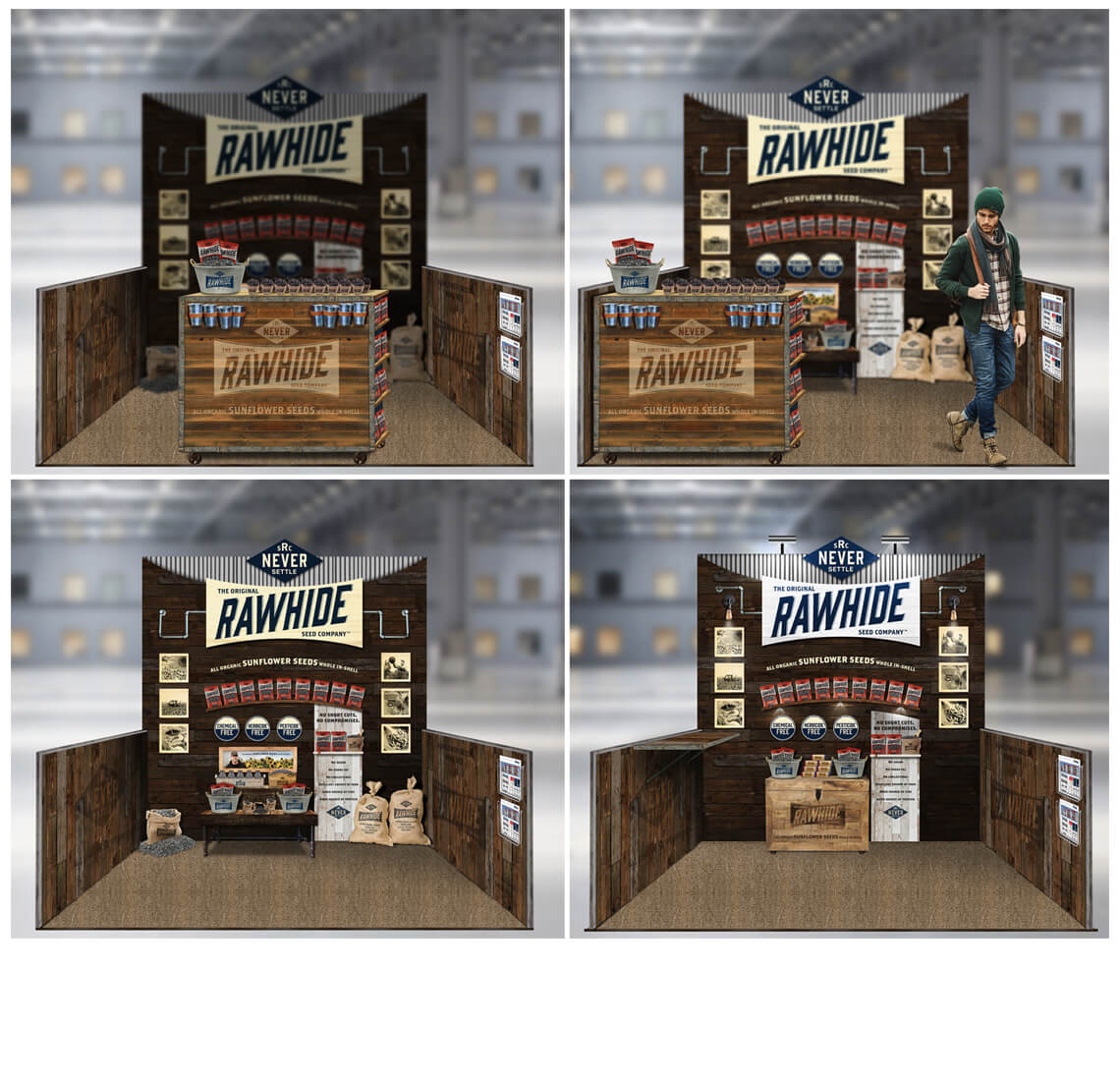 RAWHIDE TRADE SHOW BOOTH