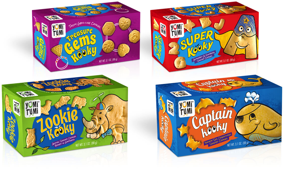 YUMI TUMI COOKIE SERIES PACKAGING